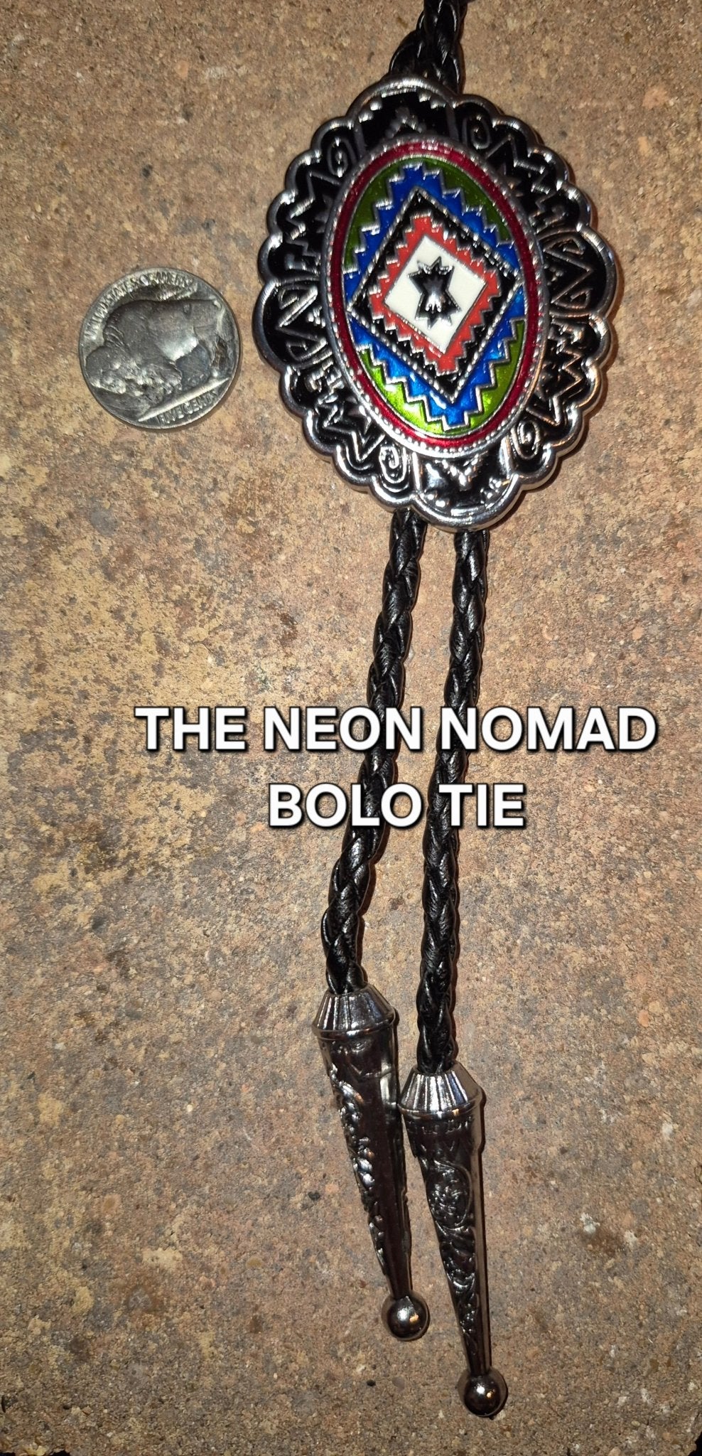 THE NEON NOMAD BOLO TIE ~ A Standout Western Style Accessory